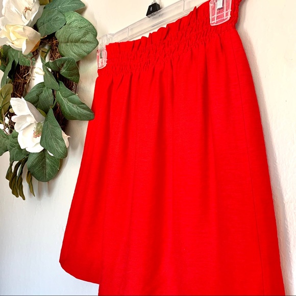 J. Crew Linen Sidewalk Smocked Waist Mini Skirt 00 - Picture 4 of 8